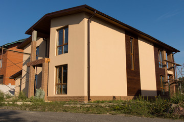 Unfinished Architectural Building Construction