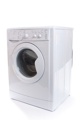 The image of washer under the white background