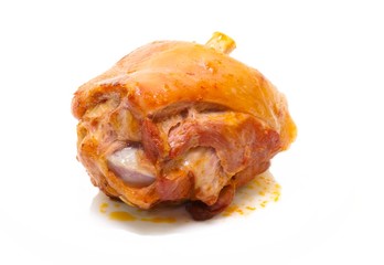Schweinshaxe, freigestellt