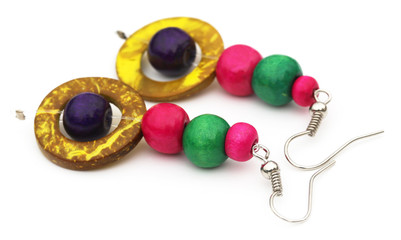 Traditional earrings of Indian subcontinent