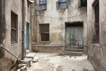 Fototapeta na wymiar Mombasa Old Town, Kenya