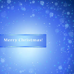 Winter xmas vector background with place for text