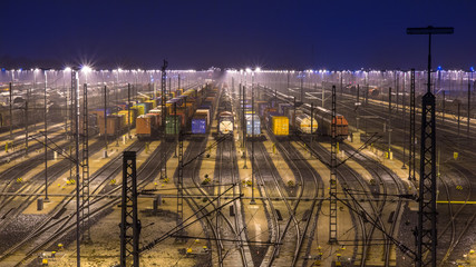 Fototapeta premium Güterbahnhof