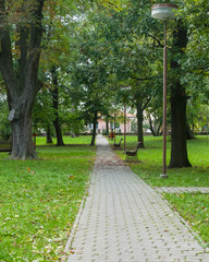 Pavement made of stone
