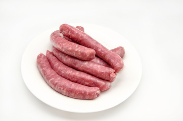 fresh meat sausages
