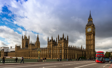 Obraz na płótnie Canvas Houses of Parliament, London