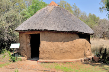 Traditiona Sotho hut