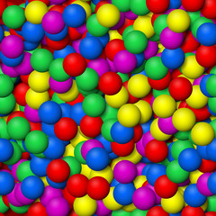 Fototapeta na wymiar Balls seamless generated hires texture