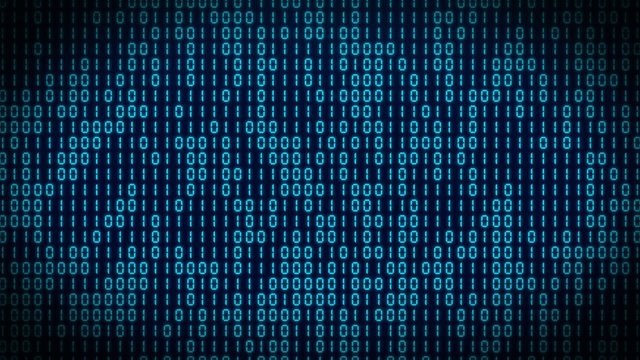 VID - binary code - blue