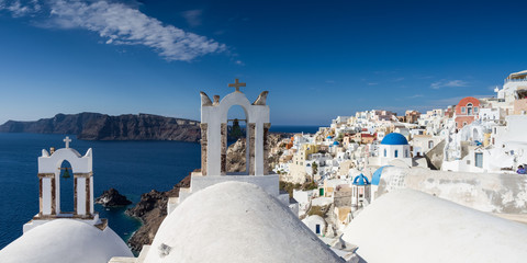 Panorama Oia auf Santorin