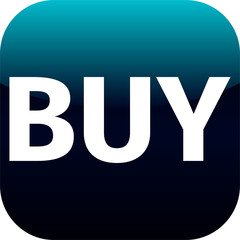 blue text buy icon for app