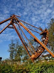 bateau pirate-parc d'attraction