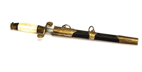 Sword and Scabbard close-up.