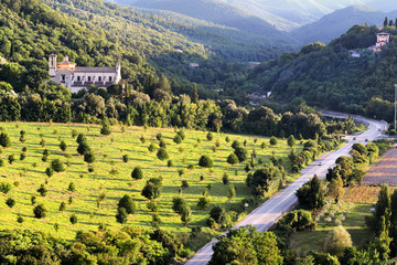 La Chiesa di S. Pietro e la Via Flaminia, Spoleto