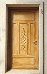 Front Wooden Door