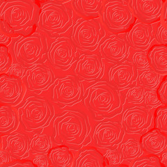 red pattern seamless