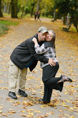 Fototapeta premium couple trisomique