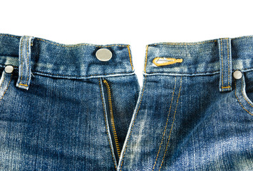 Zipper jeans