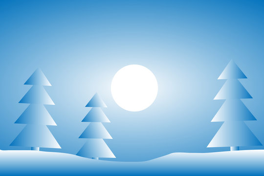 Winter forest