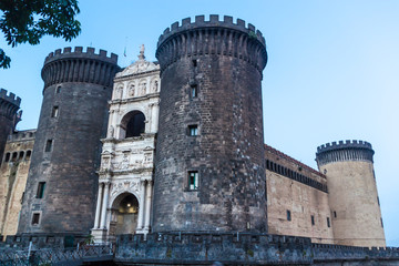 Fototapeta na wymiar Castel Nuovo castle