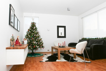 Christmas living room