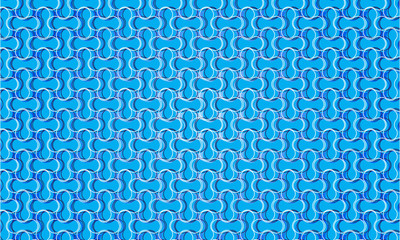seamless pattern background - blue