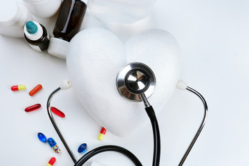 Stethoscope close up