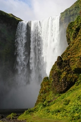 Skogafoss waterfall