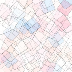 Abstract square geometric colorful background
