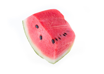 watermelon fruit isolated on white background