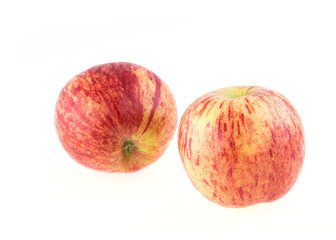 fresh apple fruit isolated on white background