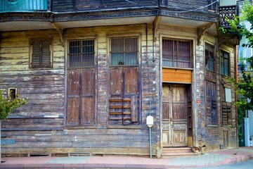 Wooden building