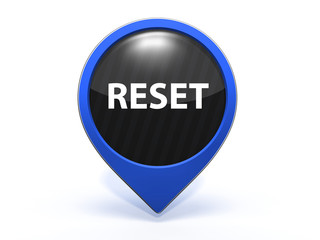reset pointer icon on white background