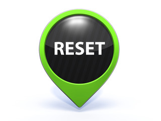 reset pointer icon on white background