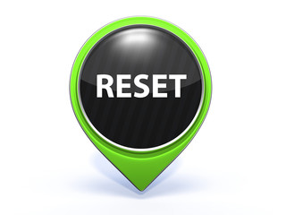 reset pointer icon on white background