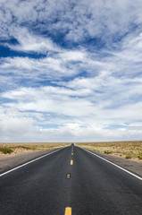 Naklejka premium Straße Freie Fahrt