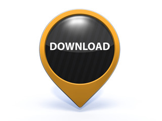 download pointer icon on white background