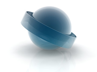 currency and hand lens