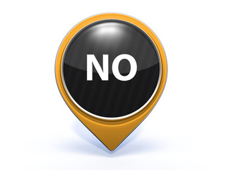 no pointer icon on white background