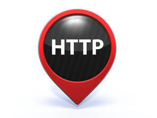 http pointer icon on white background