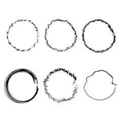 Obraz premium Handdrawn Rings