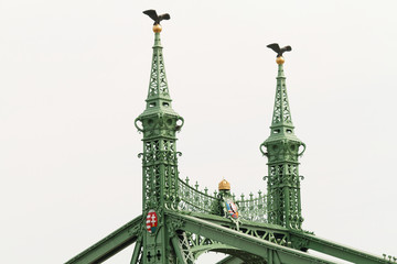 Historic bridge in Budapest