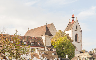 Basel, historische Altstadt, Kohlenberg, Leonhard, Schweiz