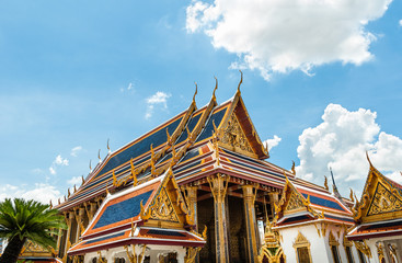 Bangkok kings palace ancient temple in thailand.