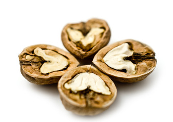 halves of walnuts