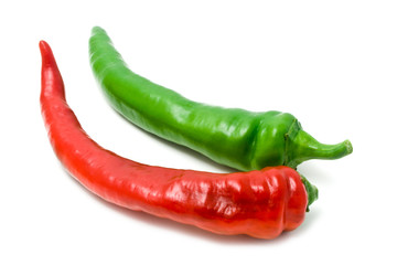 red and green pepper