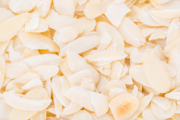 Almond Flakes Background