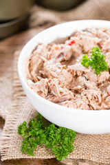 Fresh made Tuna Salad