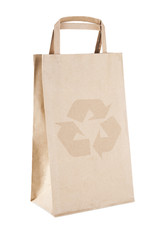 Paper Bag Recycle - CLIPPING PATH