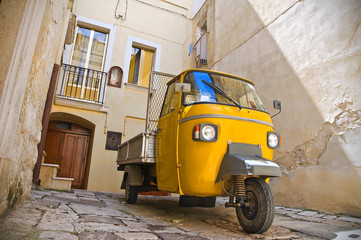 Alleyway. Altamura. Puglia. Italy.